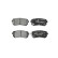 Brake Pad Set, disc brake LP2303 Delphi, Thumbnail 2