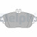 Brake Pad Set, disc brake LP2441 Delphi