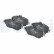 Brake Pad Set, disc brake LP2441 Delphi, Thumbnail 3