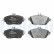Brake Pad Set, disc brake LP2441 Delphi