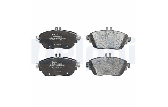 Brake Pad Set, disc brake LP2441 Delphi