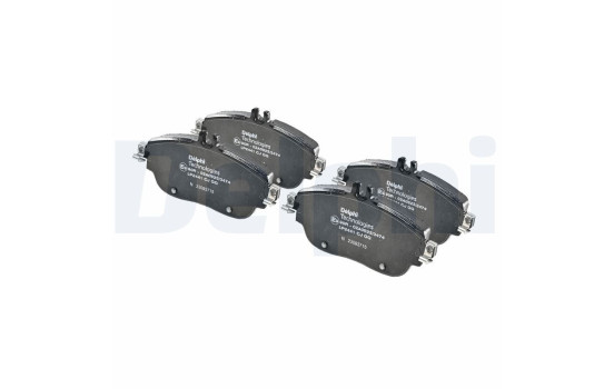 Brake Pad Set, disc brake LP2441 Delphi, Image 2