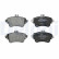 Brake pad set, disc brake LP2442 Delphi, Thumbnail 3