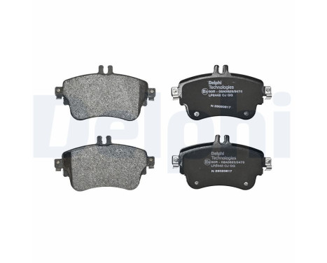 Brake pad set, disc brake LP2442 Delphi, Image 2