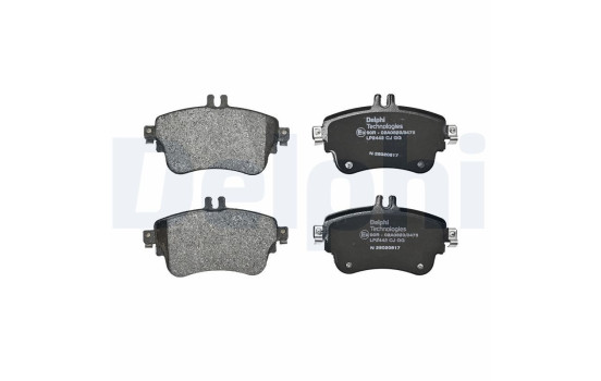 Brake pad set, disc brake LP2442 Delphi, Image 2