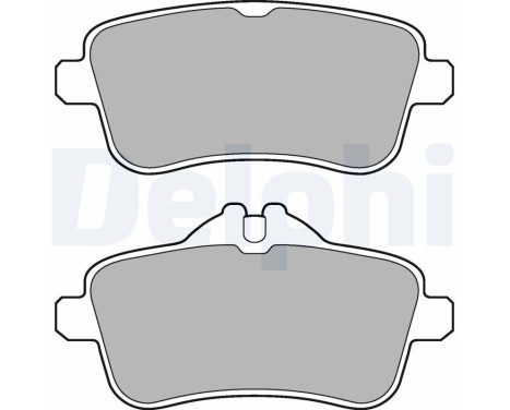 Brake Pad Set, disc brake LP2443 Delphi