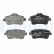 Brake Pad Set, disc brake LP2443 Delphi, Thumbnail 3