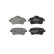 Brake Pad Set, disc brake LP2443 Delphi, Thumbnail 2