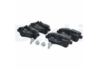 Brake Pad Set, disc brake LP2443 Delphi