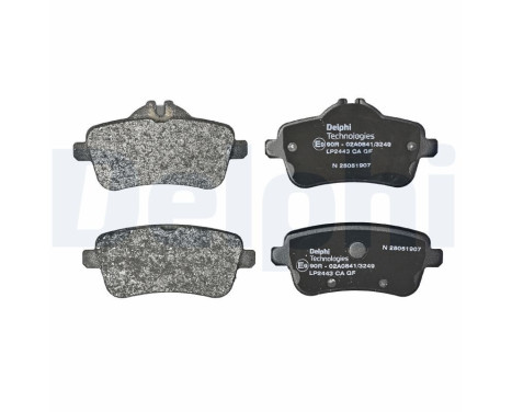 Brake Pad Set, disc brake LP2443 Delphi, Image 2