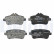 Brake Pad Set, disc brake LP2443 Delphi, Thumbnail 2