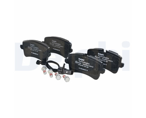 Brake Pad Set, disc brake LP2446 Delphi