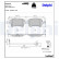 Brake Pad Set, disc brake LP2446 Delphi, Thumbnail 4