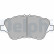 Brake Pad Set, disc brake LP2474 Delphi