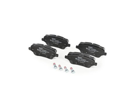 Brake Pad Set, disc brake LP2474 Delphi, Image 2