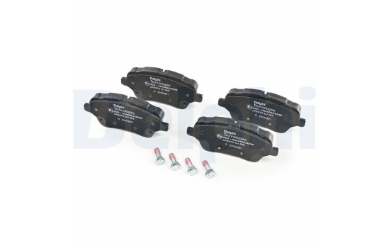 Brake Pad Set, disc brake LP2474 Delphi, Image 2