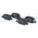 Brake Pad Set, disc brake LP2475 Delphi