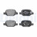 Brake Pad Set, disc brake LP2475 Delphi, Thumbnail 2