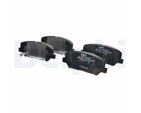 Brake Pad Set, disc brake LP2477 Delphi, Image 2