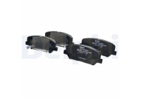 Brake Pad Set, disc brake LP2477 Delphi