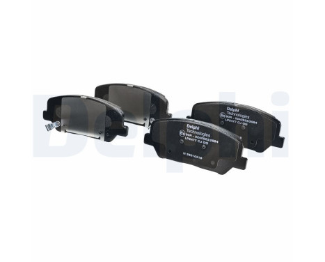 Brake Pad Set, disc brake LP2477 Delphi