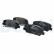 Brake Pad Set, disc brake LP2477 Delphi