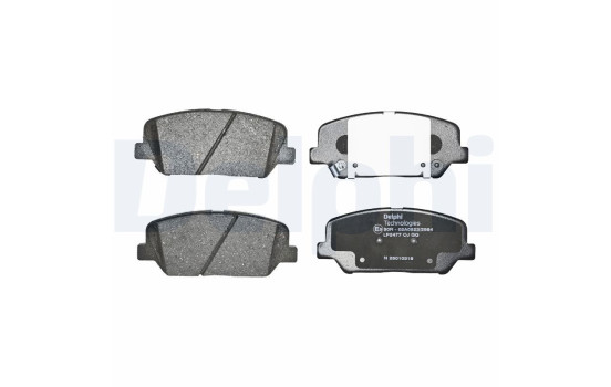 Brake Pad Set, disc brake LP2477 Delphi, Image 2