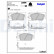 Brake Pad Set, disc brake LP2477 Delphi, Thumbnail 3