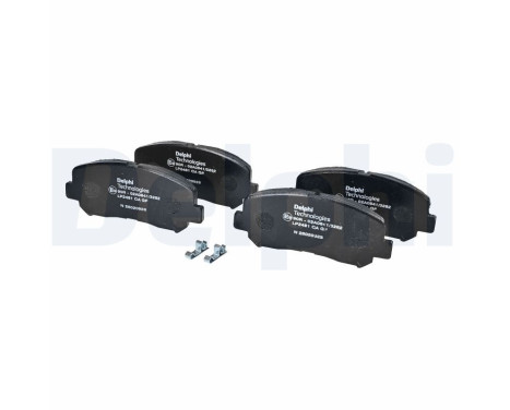 Brake Pad Set, disc brake LP2481 Delphi, Image 2