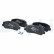 Brake Pad Set, disc brake LP2481 Delphi, Thumbnail 2