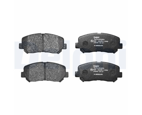 Brake Pad Set, disc brake LP2481 Delphi, Image 3