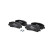 Brake Pad Set, disc brake LP2481 Delphi