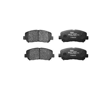 Brake Pad Set, disc brake LP2481 Delphi, Image 2