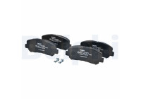 Brake Pad Set, disc brake LP2481 Delphi