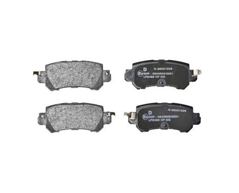 Brake Pad Set, disc brake LP2482 Delphi, Image 3