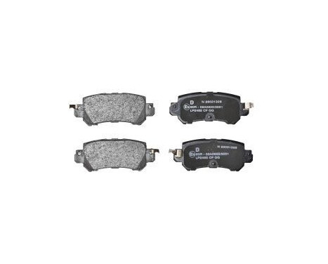 Brake Pad Set, disc brake LP2482 Delphi, Image 2