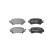 Brake Pad Set, disc brake LP2482 Delphi, Thumbnail 2