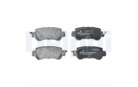 Brake Pad Set, disc brake LP2482 Delphi, Image 2