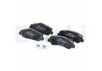 Brake Pad Set, disc brake LP2485 Delphi