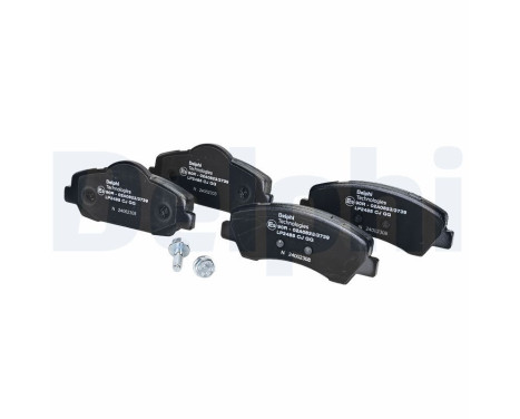 Brake Pad Set, disc brake LP2485 Delphi, Image 2