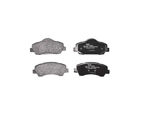 Brake Pad Set, disc brake LP2485 Delphi, Image 2