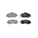 Brake Pad Set, disc brake LP2485 Delphi, Thumbnail 2