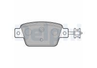 Brake Pad Set, disc brake LP2486 Delphi