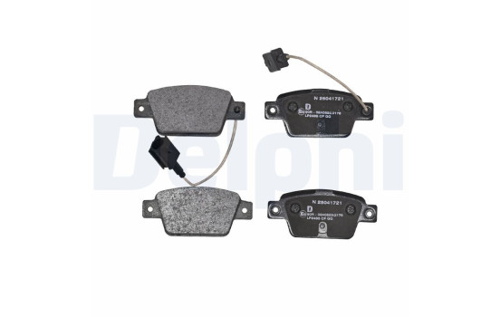 Brake Pad Set, disc brake LP2486 Delphi, Image 2