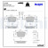 Brake Pad Set, disc brake LP2486 Delphi, Thumbnail 4