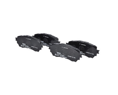 Brake Pad Set, disc brake LP2487 Delphi, Image 2