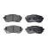 Brake Pad Set, disc brake LP2487 Delphi, Thumbnail 3