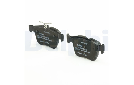 Brake Pad Set, disc brake LP2490 Delphi, Image 2