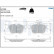 Brake Pad Set, disc brake LP2490 Delphi, Thumbnail 5