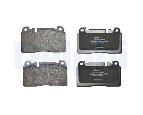 Brake Pad Set, disc brake LP2491 Delphi, Image 3